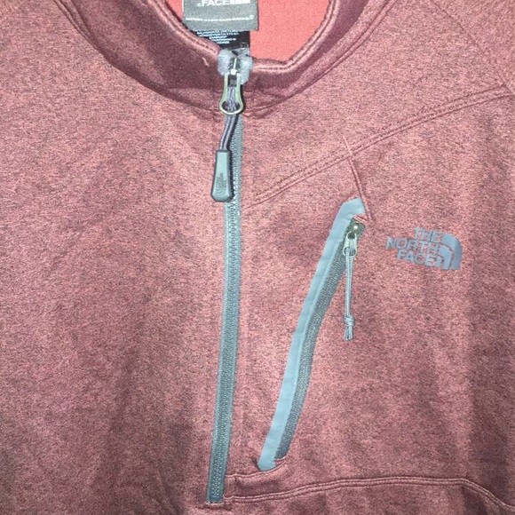 North Face Quarter Zip Sweatshirt - Picture 3 of 3